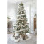 Albero di Natale innevato folto con pigne h 240 cm Kolba