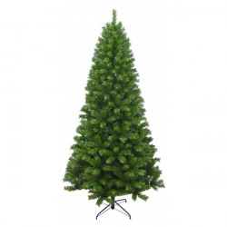 Albero di natale slim verde h 210 cm Tudal