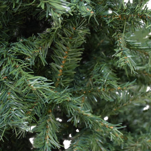 Albero di natale slim verde h 240 cm Tudal