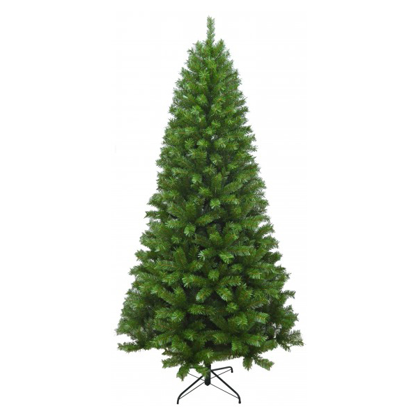 Albero di natale slim verde h 240 cm Tudal