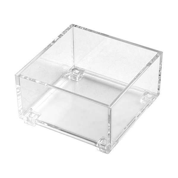 Contenitore modulabile domopak living k1 sysk010 trasparente 9,5x9,5x5,3 cm