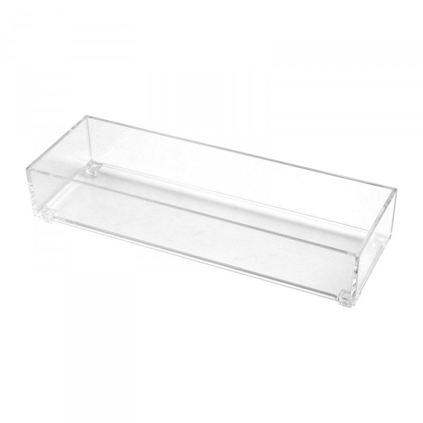 Contenitore modulabile domopak living k3 sysk030 trasparente 9,5x28,5x5,3 cm
