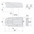 Elettroserratura ad applicare foro cilindro 50-80mm Cisa Elettrika 1.1A731 nero
