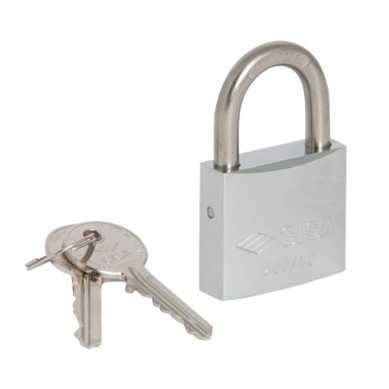 Lucchetto marine type 50 mm arco d. 8 cromato