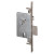 Serrature ad infilare triplice chiave europea con scrocco Cisa 1.56255.60