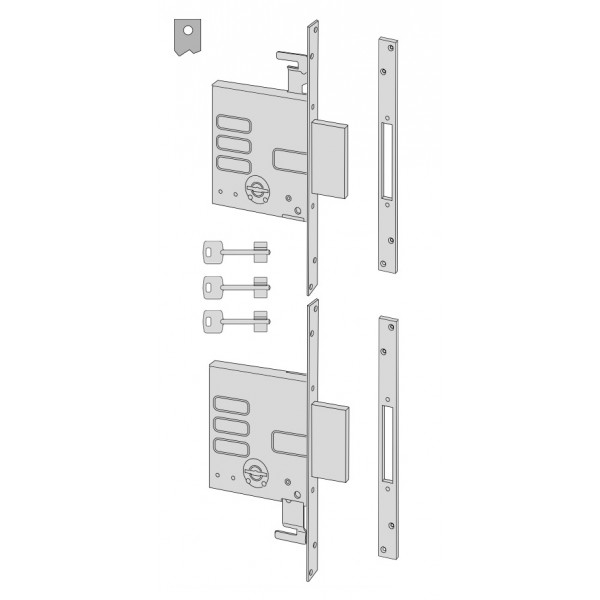 Coppia serr. infil. dp mappa e.60 rev cat. bq 3ch