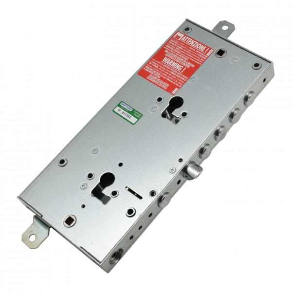 Serratura di sicurezza Mottura 898593S80Q doppia ad applicare triplice per cilindro europeo per porte blindate