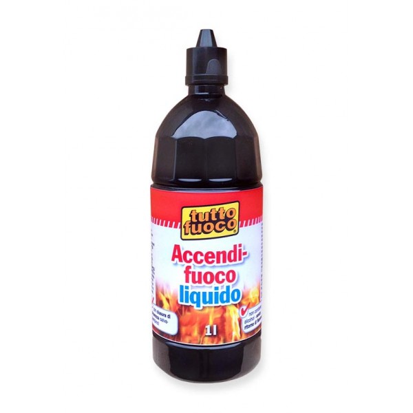 Accendifuoco liquido 1 lt tutto fuoco ekla