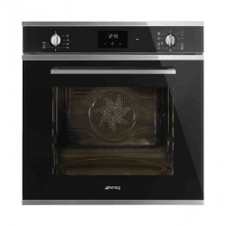 Forno a termovent. 60x60 8 fun. vapore nero