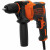 Trapano a percussione 710W con valigetta Black+Decker BEH710K-QS