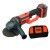 Smerigliatrice angolare a batteria 18 v 4,0 ah - 125 mm bcg720m1-qw black+decker