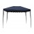 Gazebo a fisarmonica richiudibile 2 x 3 metri struttura in metallo colore blu