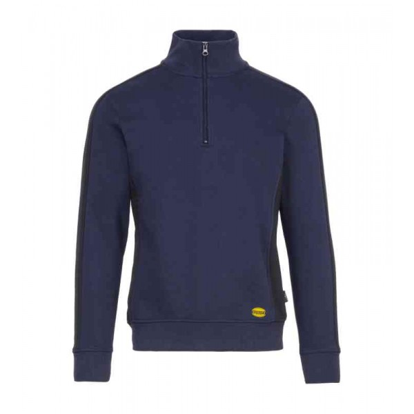 Felpa sweat hz eagle c/zip blu corsaro tg xxl