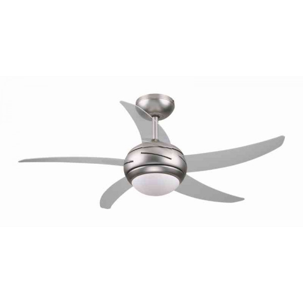 Ventilatore da soffitto con luce 5 pale Everest 107 cm con telecomando