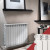 Radiatore in alluminio exclusivo interasse 600 mm 5 elementi bianco