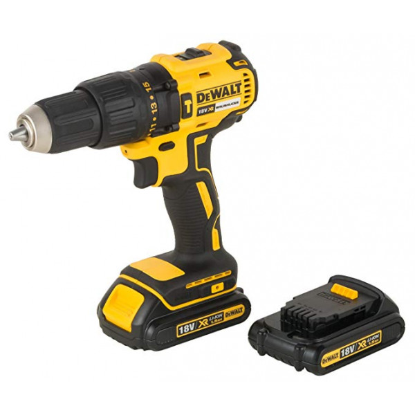 Trapano avvitatore a batteria 18 v dewalt dcd778s2t-qw