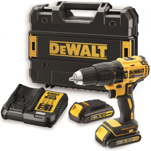 Trapano avvitatore a batteria 18 v dewalt dcd778s2t-qw