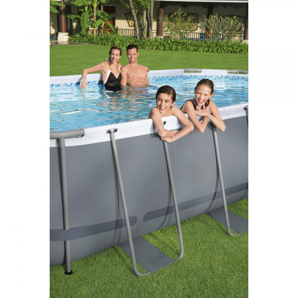 Piscina fuori terra ovale Bestway 56448 Power Steel 488x305x107 cm
