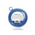 Dosatore cloro piscina galleggiante piccolo 12,7cm Bestway 58210