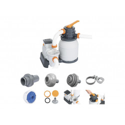 Pompa di filtraggio a sabbia per piscine Bestway 58497...
