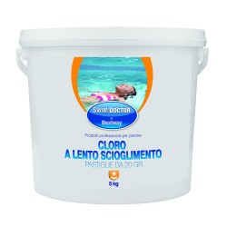 Pastiglie tricloro a lento scioglimento kg 5(20gr)