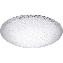 Plafoniera led stile moderno Eglo Riconto1 bianca...