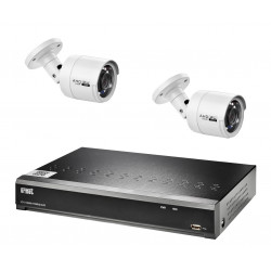 Kit videosorveglianza completo di 2 telecamere 1080 p...