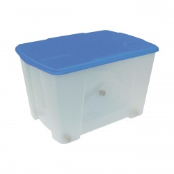 Contenitore in plastica multiuso 56x39x35 cm miobox...