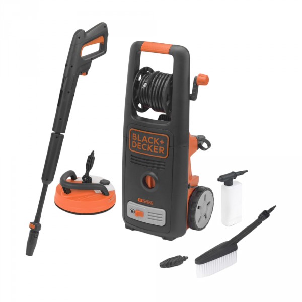 Idropulitrice Black and Decker 1800 W PW1800PE acqua fredda 135 bar con accessori