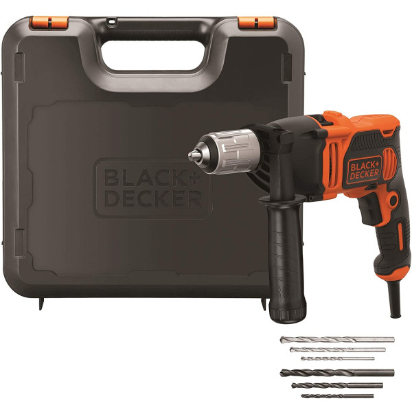 Trapano a percussione 850 W in valigetta Black+Decker BEH850K-QS