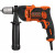 Trapano a percussione 850 W in valigetta Black+Decker BEH850K-QS