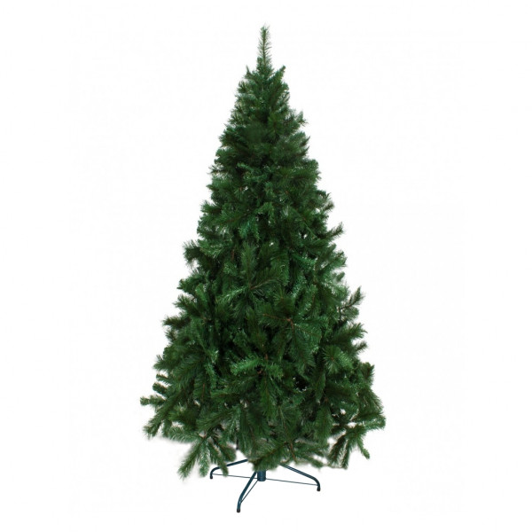 Albero di Natale verde effetto pino h 240 cm Nevada