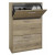 Scarpiera 3 ante a ribalta 100x65x25 cm composad rovere 