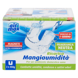 Ricarica mangiaumidità Air Max neutra 2x450 gr D0017