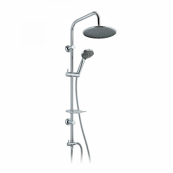 Colonna doccia serie rs con deviatore ottone paini cromo