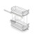 Cestello due piani estraibile 30X45 cm Inoxa Deluxe 4102WY cromo bianco
