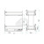 Cestello due piani estraibile 30X45 cm Inoxa Deluxe 4102WY cromo bianco
