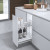 Cestello due piani estraibile 30X45 cm Inoxa Deluxe 4102WY cromo bianco