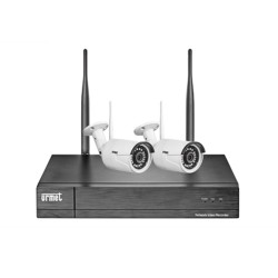 Kit videosorveglianza Urmet 3800/200 wireless WiFi ip...