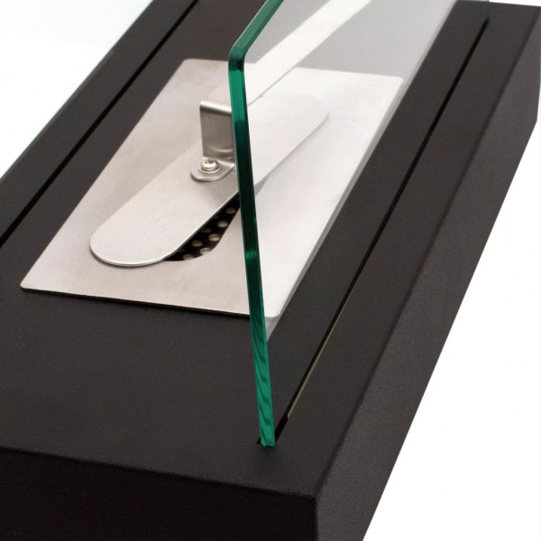 Qlima camino da tavolo a bioetanolo portatile PVG FFB105 nero