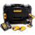 Dewalt trapano avvitatore a percussione a batteria DCD709D2T 18 V 2 Ah