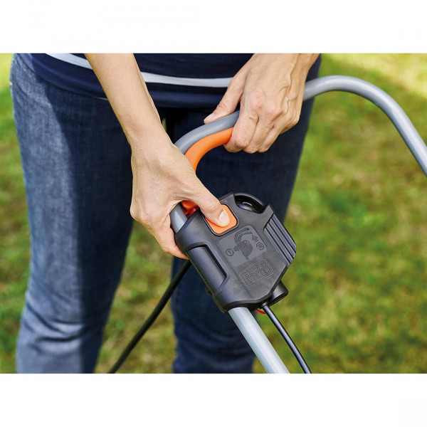 Rasaerba 1000W e tagliabordi 250W per giardinaggio Black+Decker MW351GL2-QS