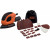 Levigatrice Mouse con 15 accessori e Softbag Black+Decker BEW230BC-QS