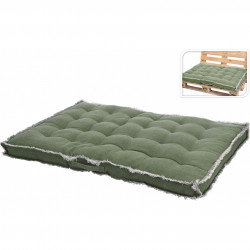 Cuscino per seduta divano pallet 80 x 120 cm verde