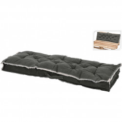 Cuscino per schienale divano pallet 40 x 120 cm grigio...