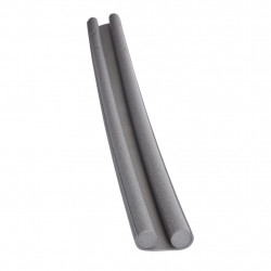Paraspifferi doppio per porta 98 cm grigio