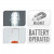 Lampada da lavoro a batteria 300 lumen con gancio e magnete due colori assortiti