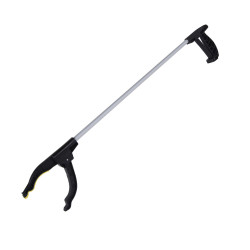 Raccoglitore a pinza 76 cm nero