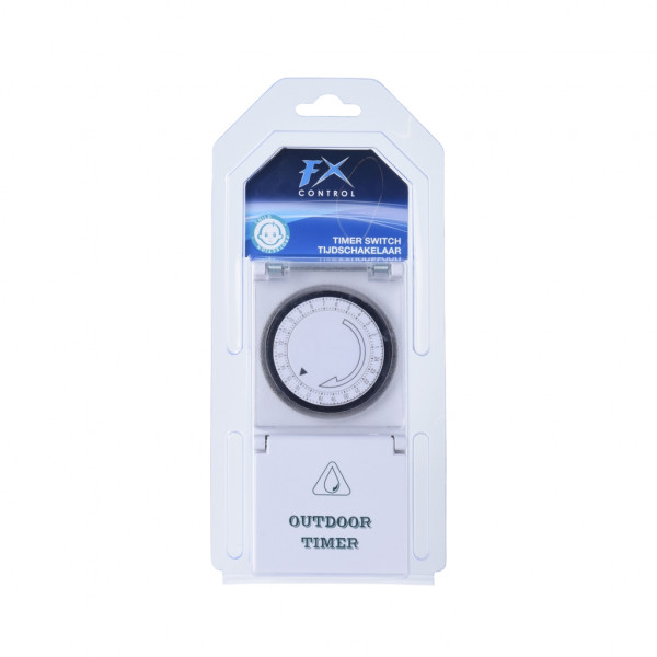 Presa corrente con timer 24 ore schuko
