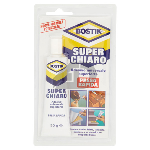 Colla a contatto Superchiaro Bostik 50 grammi D2330